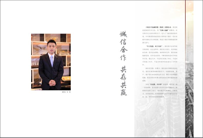 上海阜興實(shí)業(yè)集團(tuán)畫冊(cè)設(shè)計(jì)圖片